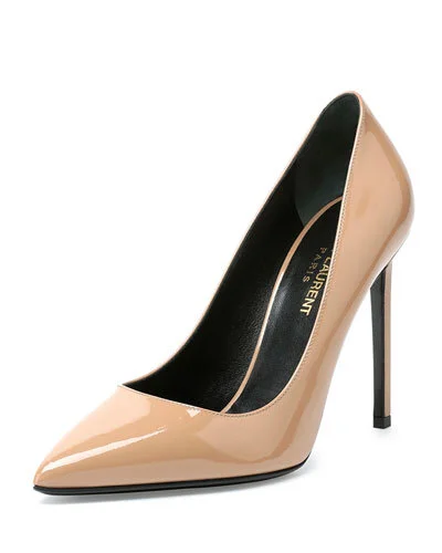 SAINT LAURENT PARIS｜PUMPS(HEELS) (806685 AAESX 1000) Saint Laurent Babylone 80 Pumps 806685.AAESX-1000 NERO | IlDuomo